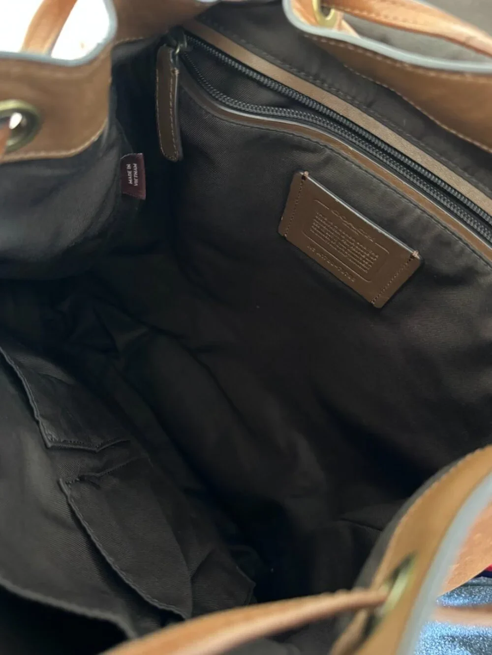 Coach Brown Leather